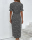 Women's Flowy Fresh Bloom V-Neck Dress