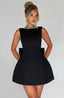 Women's Wedding Guest Structured Mini Dress