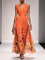 Women's Floral Print Maxi Dress