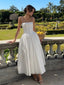 Women's Elegant Corset Midi Dress