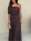 Women's Off Shoulder Maxi Dress