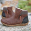 Women's Ankle-Height Side-Zip Round-Toe Comfort Boots