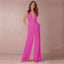 Women's Bridal Shower Halter V-Neck Jumpsuit