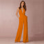 Women's Bridal Shower Halter V-Neck Jumpsuit