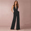 Women's Bridal Shower Halter V-Neck Jumpsuit