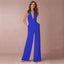 Women's Bridal Shower Halter V-Neck Jumpsuit