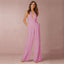Women's Bridal Shower Halter V-Neck Jumpsuit