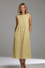 Women's Classic Round Neck Sleeveless Midi Dress