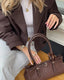 Women's Cropped Double Breasted Trench Jacket
