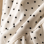 Women's Polka Dot Round-Neck Cap-Sleeve Full A-Line Maxi Dress