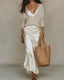 Women's Elegant Two-Piece Sweater and Dress Set