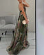 Women's Flowy Floral Maxi Dress