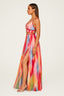 Women's Painted Flowy Maxi Dress