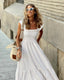 Women's Smocked Summer Maxi Dress