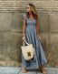Women's Smocked Summer Maxi Dress