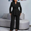 Women's Tailored Blazer Trousers Set