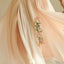 Women's Wedding Guest Floral V-Neck Flowy Maxi Dress