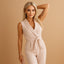 Women's Wide Leg Wrap Summer Jumpsuit
