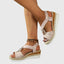 Women's Boho Platform Wedge Sandals