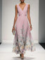 Women's Floral Print Maxi Dress