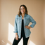 Women's Classic Oversized Cotton Trucker Jacket
