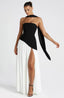 Women's Asymmetric Wedding Guest Maxi Dress