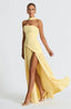 Women's Asymmetric Wedding Guest Maxi Dress