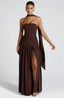 Women's Asymmetric Wedding Guest Maxi Dress